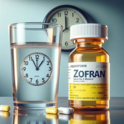 How Long After Taking Zofran Can You Drink Water