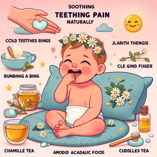 How To Ease Teething Pain Naturally