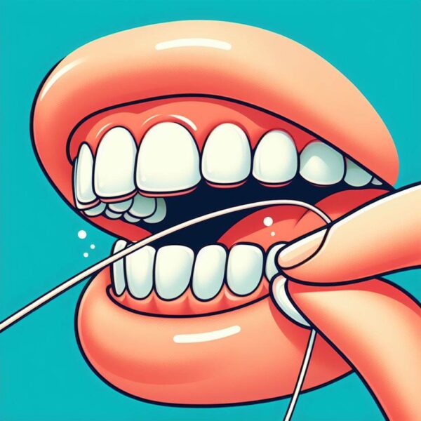 How To Floss Under Your Gums 1