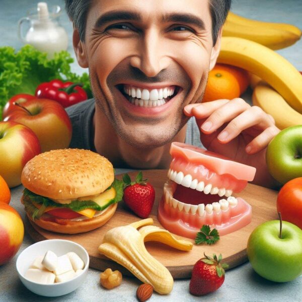 What foods can you eat with partial dentures on front teeth