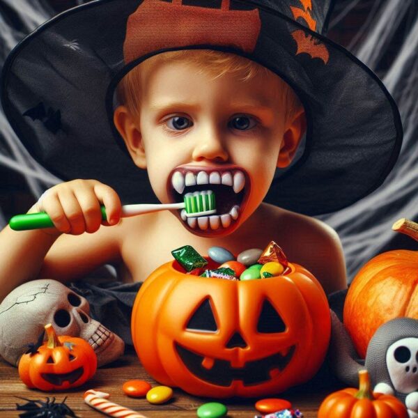 after halloween is finish and eating all candies how to wash and kee teeth healthy