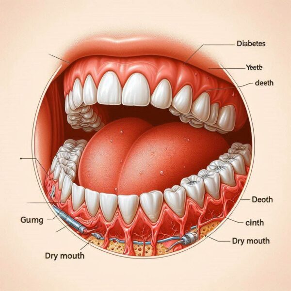 how does diabetes affect teeth