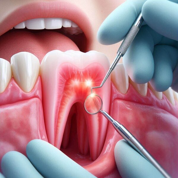 periodontal pockets