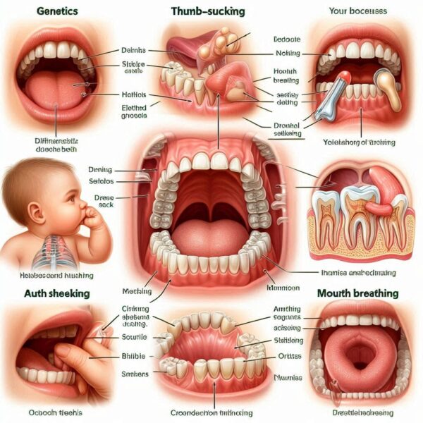 what causes crooked teeth1