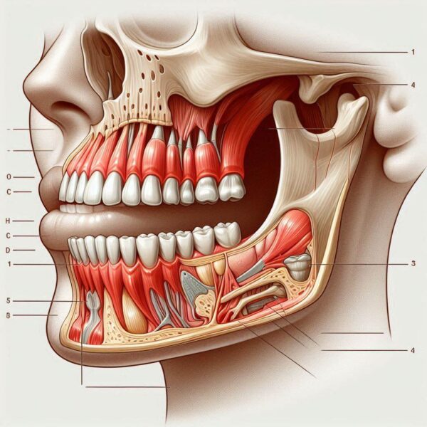 why is canker sore causing jaw